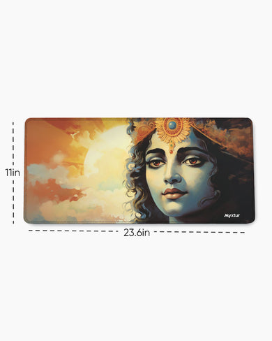 Krishna Harmony Grace EdgeGuard Desk Mat