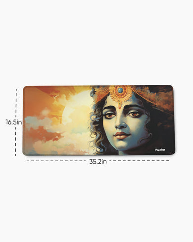 Krishna Harmony Grace EdgeGuard Desk Mat