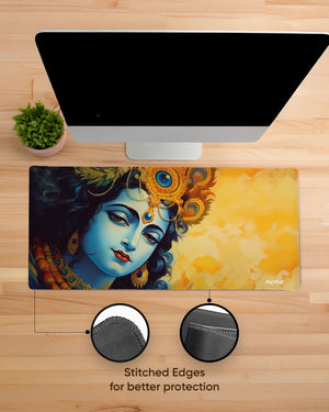 Grace of Govinda Gaming Desk Mat M 1