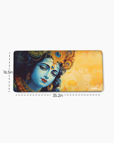 Grace of Govinda EdgeGuard Desk Mat