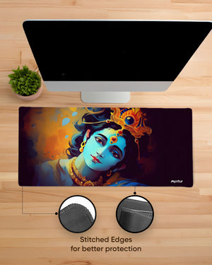 Krishna Churning of Creation Gaming Desk Mat M 1