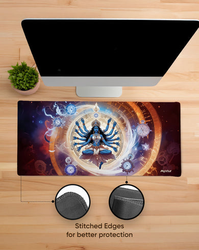 Kali-Goddess of Time EdgeGuard Desk Mat