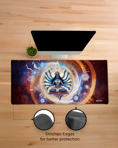 Kali-Goddess of Time EdgeGuard Desk Mat