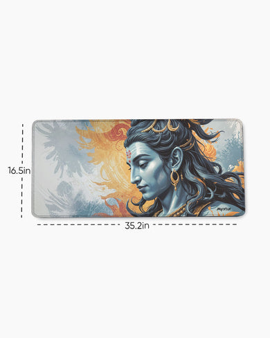 Serenity of Shiva EdgeGuard Desk Mat