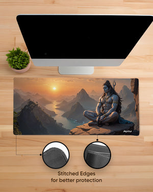 Shiva Himalayan Yogi Gaming Desk Mat M 1