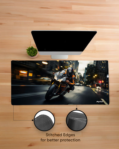 City Road Racer EdgeGuard Desk Mat