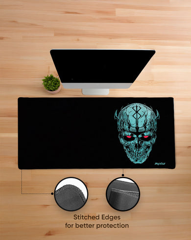 CrimsonEyed Skull EdgeGuard Desk Mat