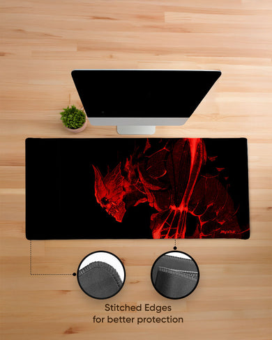 Dark Monster Surge EdgeGuard Desk Mat