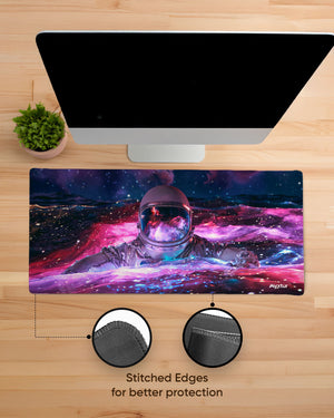 Galactic Swimmer Gaming Desk Mat M 1