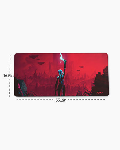 League of Legends-Jinx EdgeGuard Desk Mat