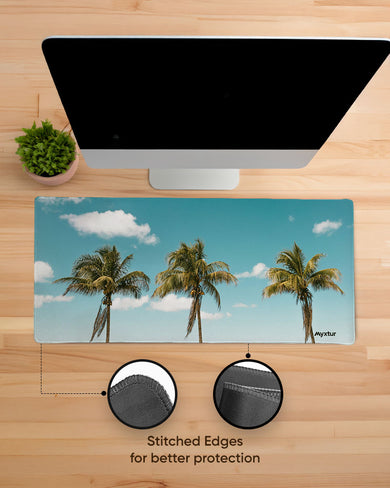 Tropical Breeze Sky EdgeGuard Desk Mat