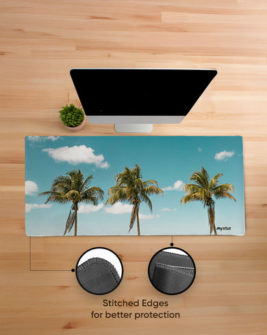 Tropical Breeze Sky EdgeGuard Desk Mat