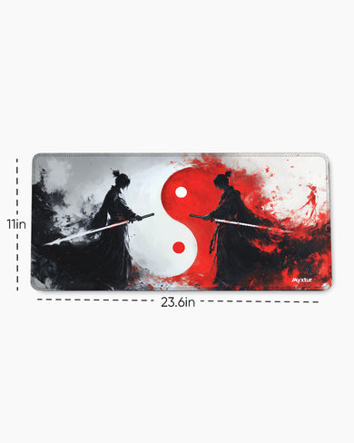 Yin Yang SamuraiClash EdgeGuard Desk Mat