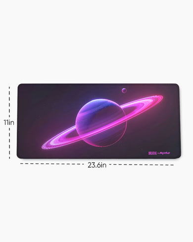 Luminous Planetarium [BREATHE] EdgeGuard Desk Mat