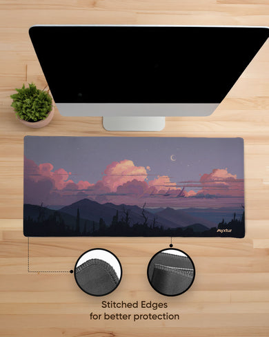 Twilight-Voyage EdgeGuard Desk Mat
