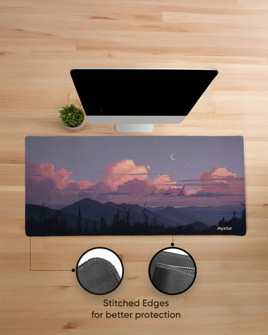 Twilight-Voyage EdgeGuard Desk Mat