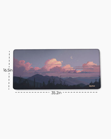 Twilight-Voyage EdgeGuard Desk Mat