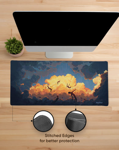 Drift-Into-Dawn EdgeGuard Desk Mat