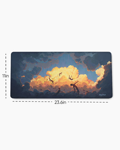 Drift-Into-Dawn EdgeGuard Desk Mat