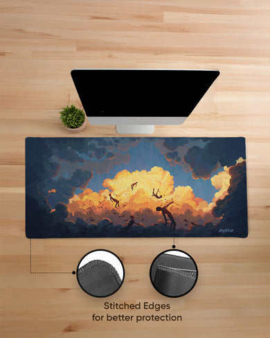 Drift-Into-Dawn EdgeGuard Desk Mat