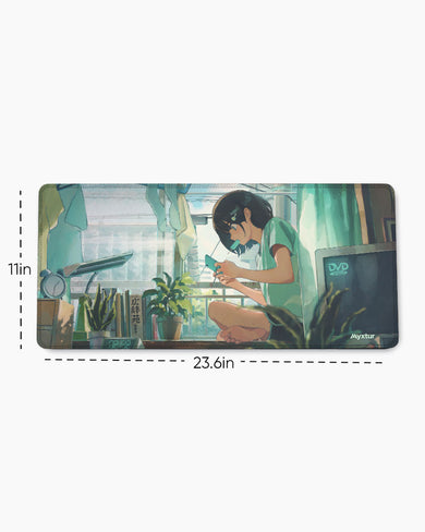 Lazy-Summer-Pixel-Days EdgeGuard Desk Mat