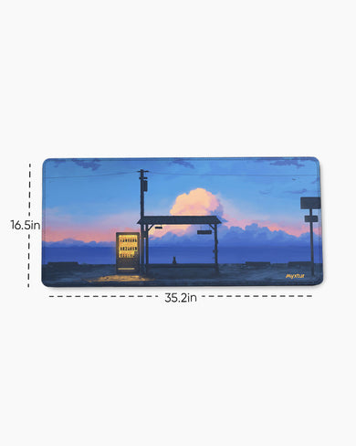 Evening-Solitude EdgeGuard Desk Mat