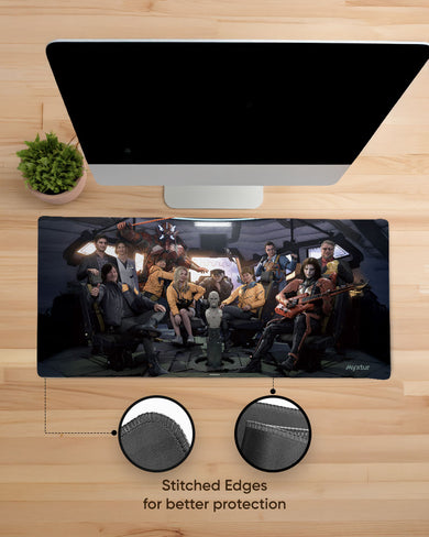 The-Crew-Assembles EdgeGuard Desk Mat