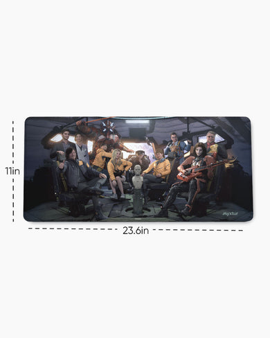 The-Crew-Assembles EdgeGuard Desk Mat