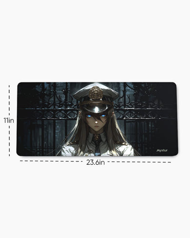 Gatekeeper-of-Midnight EdgeGuard Desk Mat