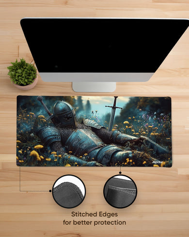 The-Resting-Knight EdgeGuard Desk Mat