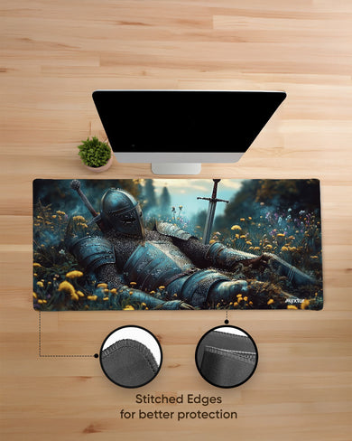 The-Resting-Knight EdgeGuard Desk Mat
