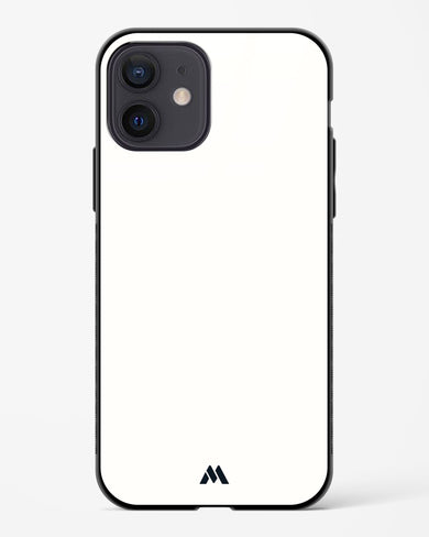 White Vanilla Glass Case Phone Cover-(Apple)