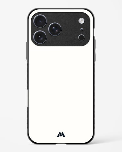 White Vanilla Glass Case Phone Cover (Apple)