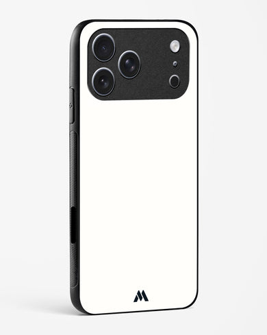 White Vanilla Glass Case Phone Cover (Apple)