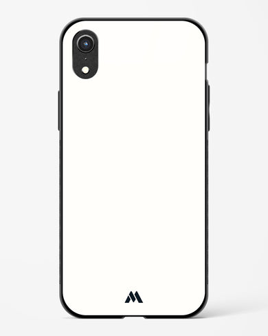 White Vanilla Glass Case Phone Cover (Apple)