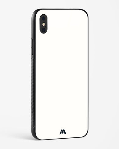 White Vanilla Glass Case Phone Cover (Apple)