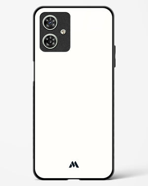 White Vanilla Glass Case Phone Cover-(Motorola)