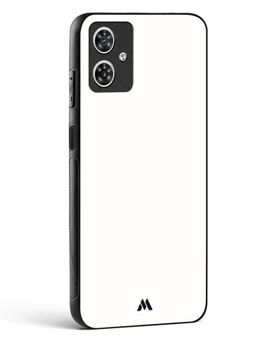 White Vanilla Glass Case Phone Cover (Motorola)