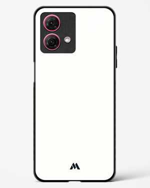 White Vanilla Glass Case Phone Cover (Motorola)