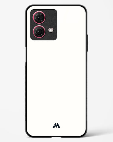 White Vanilla Glass Case Phone Cover-(Motorola)