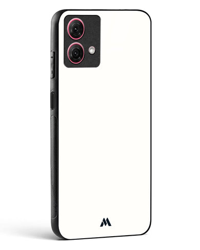 White Vanilla Glass Case Phone Cover-(Motorola)