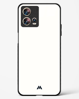 White Vanilla Glass Case Phone Cover (Motorola)