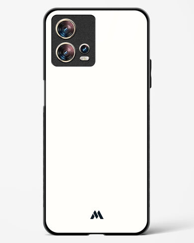 White Vanilla Glass Case Phone Cover-(Motorola)