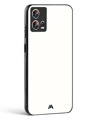 White Vanilla Glass Case Phone Cover-(Motorola)