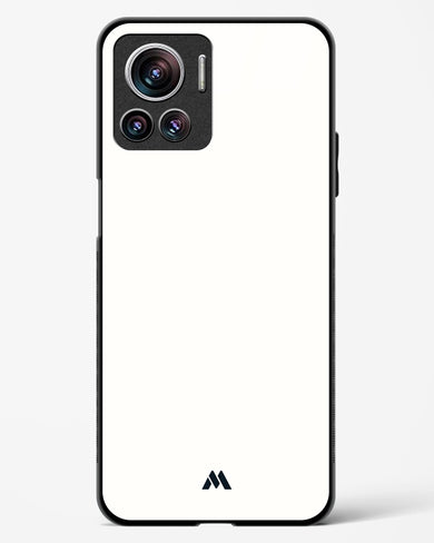 White Vanilla Glass Case Phone Cover (Motorola)