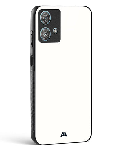 White Vanilla Glass Case Phone Cover-(Motorola)