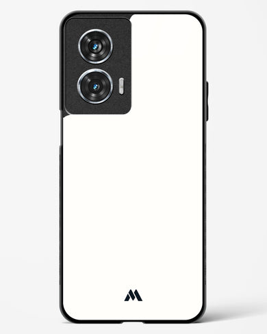 White Vanilla Glass Case Phone Cover (Motorola)