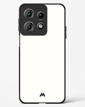 White Vanilla Glass Case Phone Cover (Motorola)