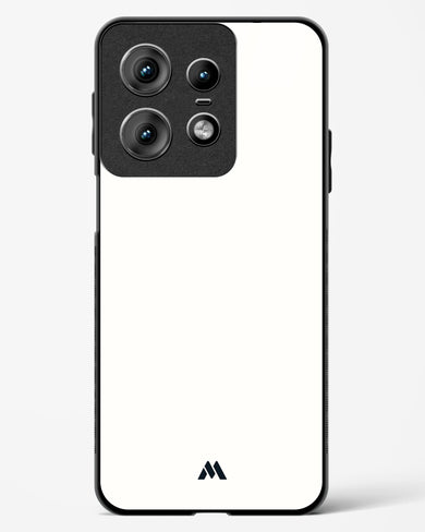 White Vanilla Glass Case Phone Cover (Motorola)