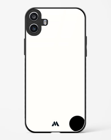 White Vanilla Glass Case Phone Cover (Nothing)